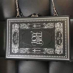 AMENPAPA Rare Bible Leather Clutch Purse